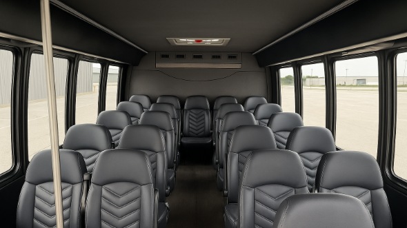 janesville 28 passenger minibus inside