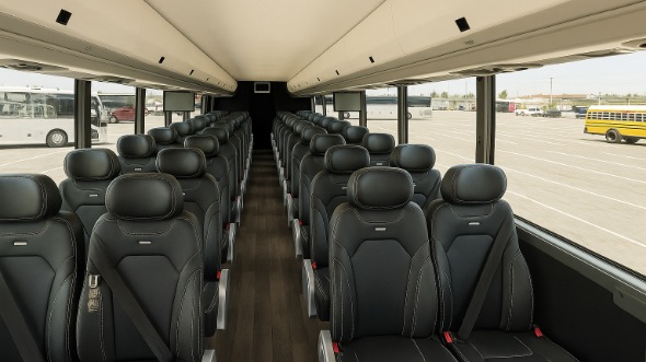 janesville 35 passenger minibus inside