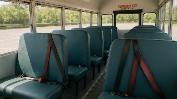 janesville school bus rental inside